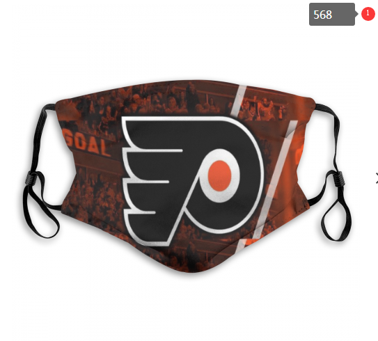 NHL Philadelphia Flyers #9 Dust mask with filter->nhl dust mask->Sports Accessory